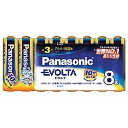 Panasonic 乾電池エボルタ単3形8本パック LR6EJ/8SW パナソニック