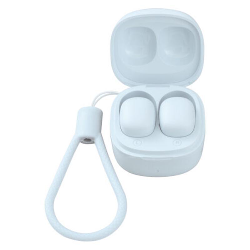 セイワ Bluetooth ステレオミニイヤホン ブルー サイダーブルー ver.5.1 USBケーブル 充電ケース スマートフォン スマホ BTW122