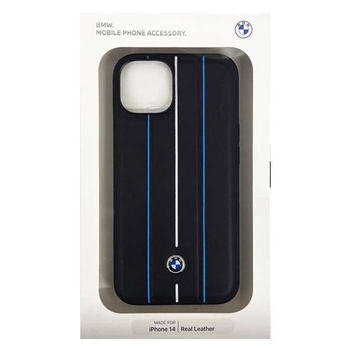 エアージェイ air-j BMW iPhone14用 本革 背面ケース BMHCP14S22RVSK