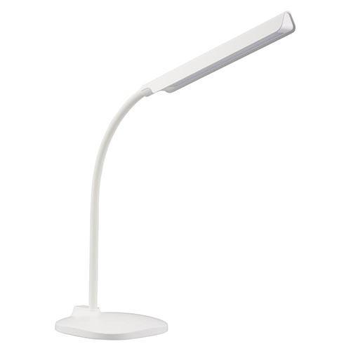 オーム電機 LEDデスクライト 昼光色 600ルーメン ホワイト ODS-LDK7K-W