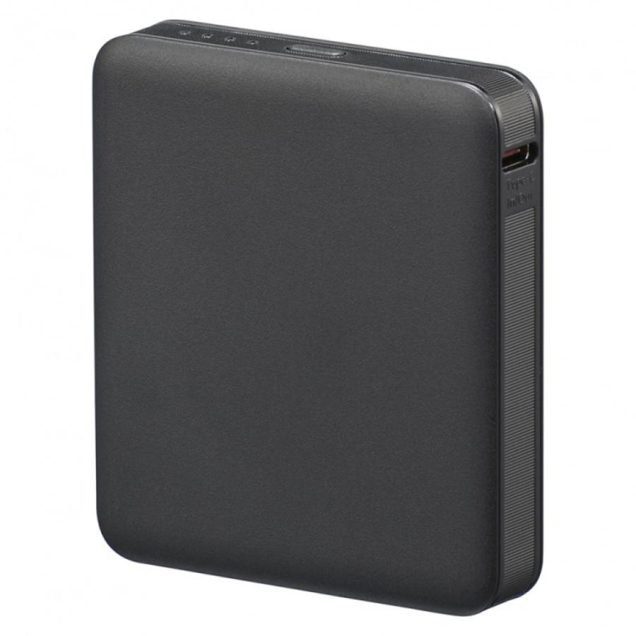 オーム電機 SmartComm モバイルバッテリー PD20W 5000mAh ブラック SMP-PD50-K