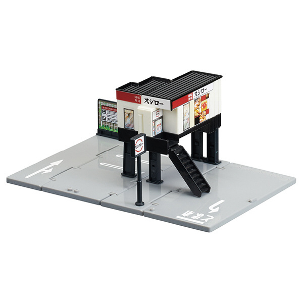 タカラトミー トミカ トミカタウン 回転寿司スシロー ﾄﾐｶﾀｳﾝｶｲﾃﾝｽﾞｼｽｼﾛ-