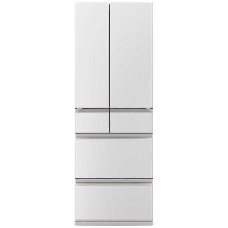 三菱 MITSUBISHI 485L 6ドアノンフロン冷蔵庫 MZシリーズ 中だけひろびろ大容量 MZシリーズ グランドリネンホワイト MR-MZ49N-W(大型)