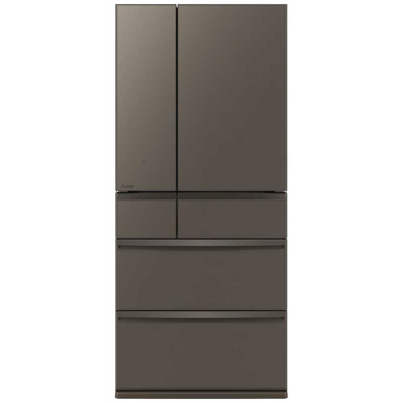 三菱 MITSUBISHI 700L 6ドアノンフロン冷蔵庫 WXDシリーズ アプリ対応 WXDシリーズ グランドアンバーグレー MR-WXD70N-H(大型)