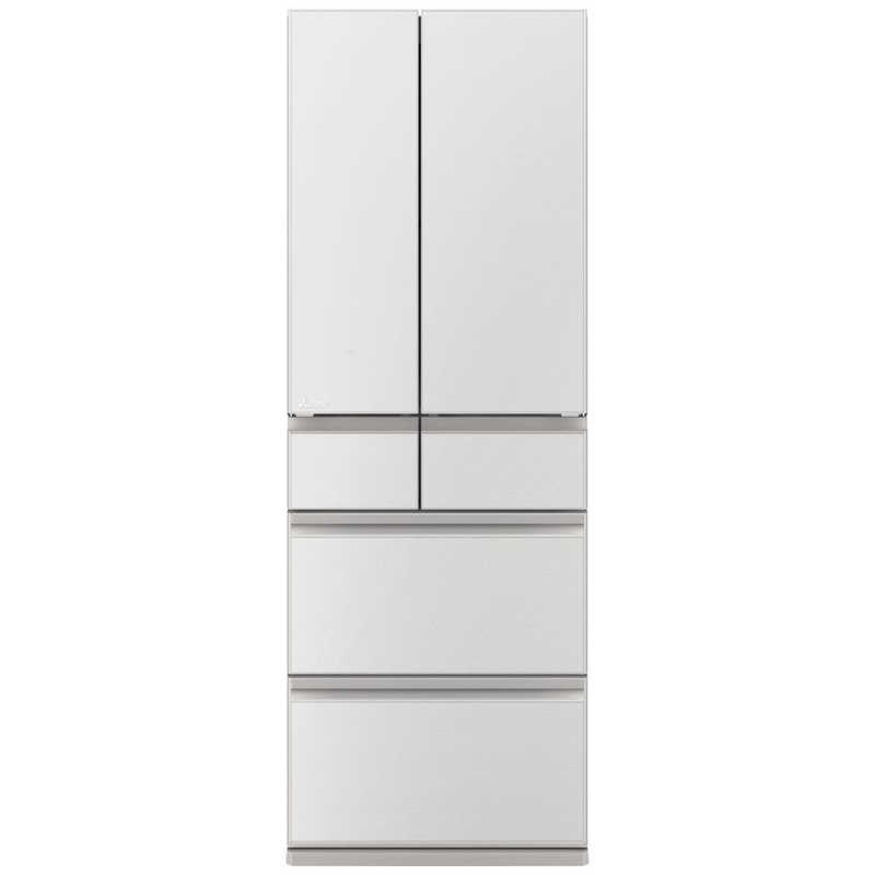 三菱 547L 6ドアノンフロン冷蔵庫 WZシリーズ 中だけひろびろ大容量 WZシリーズ グランドリネンホワイト MR-WZ55N-W(大型)