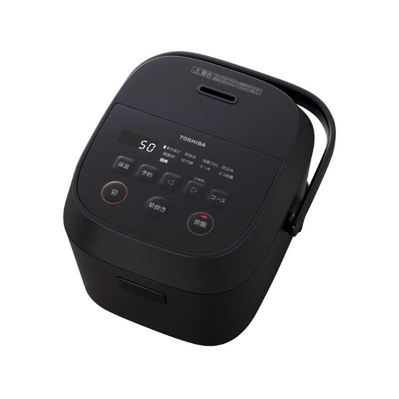 東芝 TOSHIBA 炊飯器 3合  マイコン ブラック RC-5AMX-K