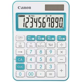 キヤノン CANON ポケットサイズ電卓 LS-105WUC-BL