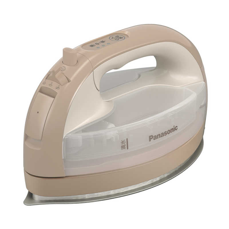 パナソニック Panasonic コードレススチームアイロン Wヘッドベース ベージュ NI-WL510-C