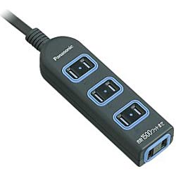 Panasonic 配線器具 ザ・タップ X 4個口 2m ブラック WHA2524BKP パナソニック