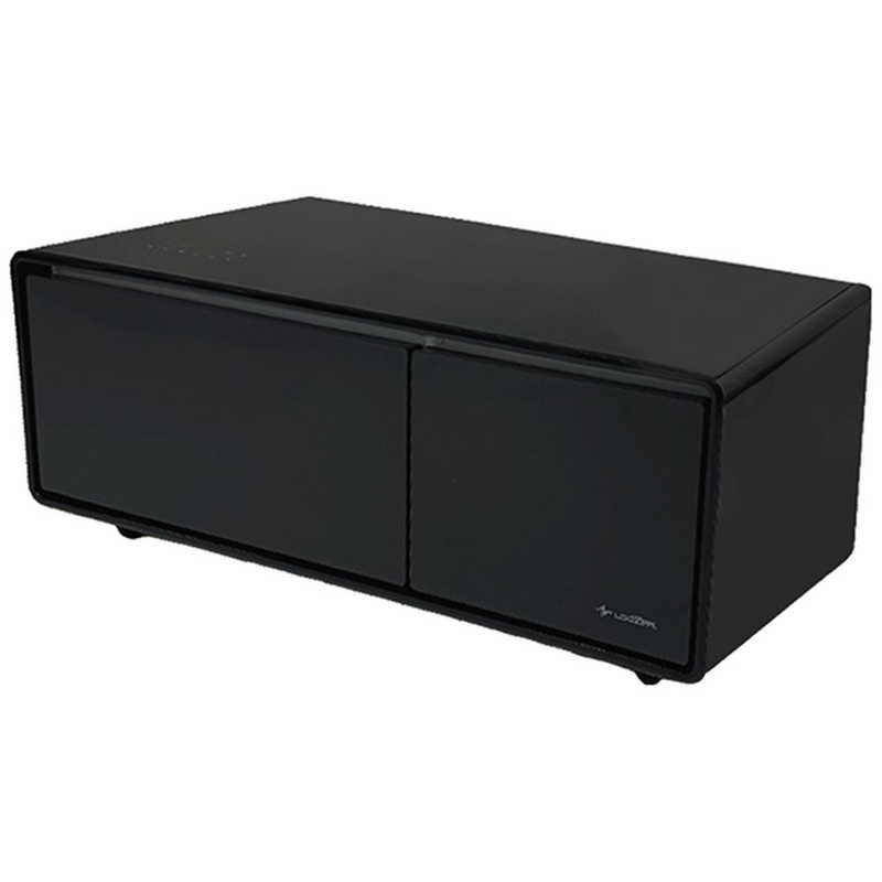 ロイヤル スマートテーブル SMART TABLE 冷蔵庫・冷凍庫機能付き LOOZER ブラック 105.5cm 93L 2ドア 引き出し 直冷式 STB90BBLACK