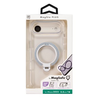 サンクレスト SUNCREST iPhone Air用マグスタプラスケース クリア I39CIJS01