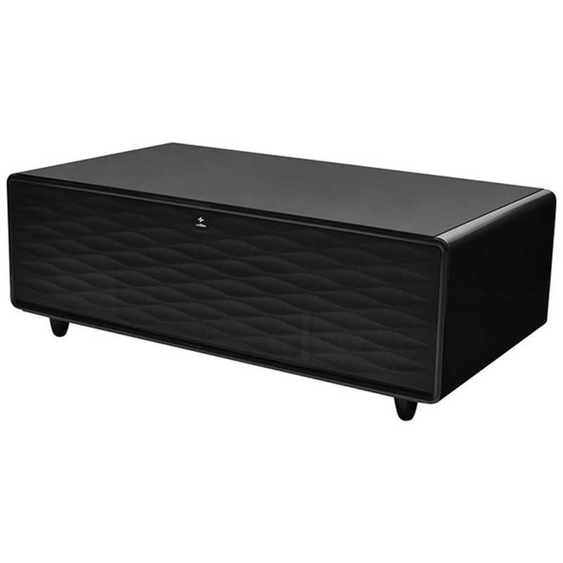 ロイヤル スマートテーブル SMART TABLE LOOZER ルーザー BLACK 冷蔵庫付テーブル 2ドア 135L Bluetoothスピーカー搭載 STB135 BLACK