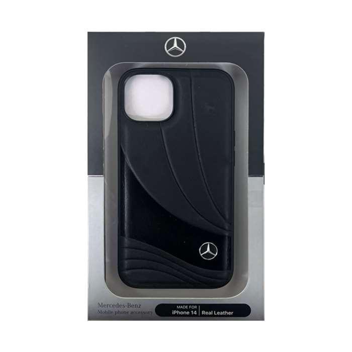 エアージェイ air-j メルセデス・ベンツ iPhone14用 本革 背面ケース MEHCP14S8ROLK