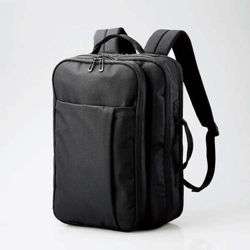 エレコム ELECOM 2WAYビジネスバックパック ブラック BM-BSBPBK