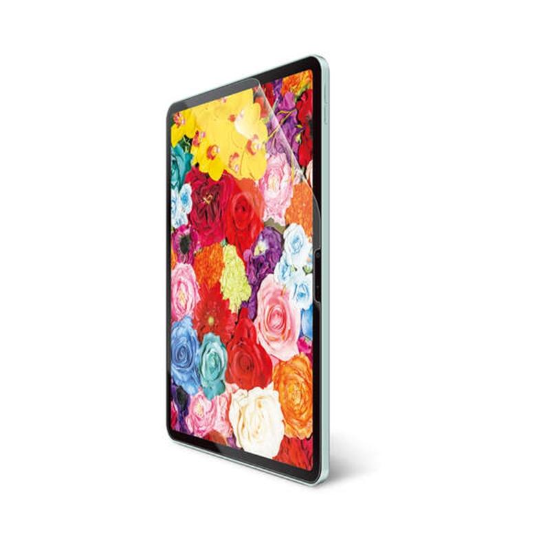 エレコム ELECOM 11インチ iPad Air ( M2 ) 2024年 用 フィルム アンチグレア 固定シール付 抗菌 高精細 指紋防止 反射防止 マット 気泡防止 TB-A24MFLFAHD