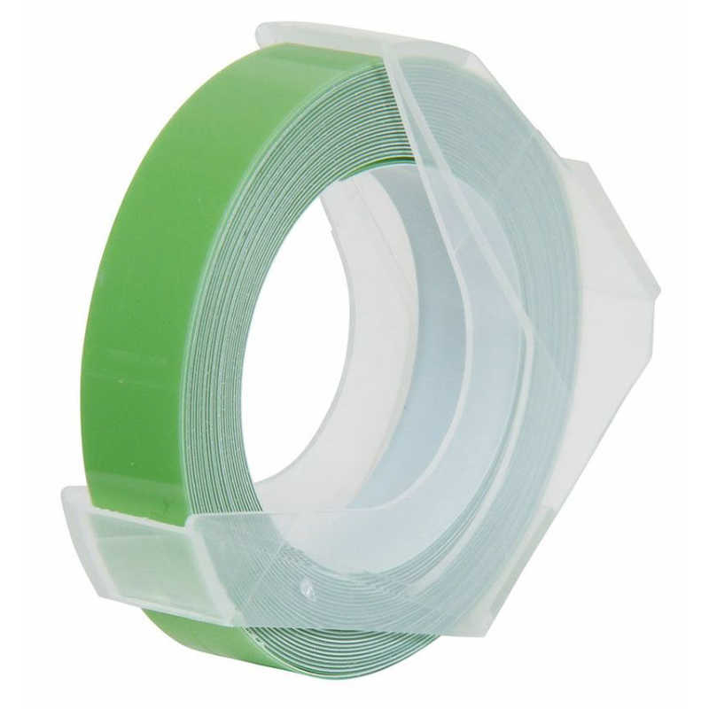 DYMO レイチェル＆マシューズグロッシーテープ 9mm ライムグリーン RM900LGRX