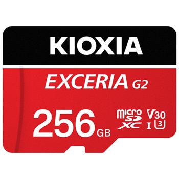 KIOXIA キオクシア microSDカード EXCERIA G2 256GB KMUB256GR