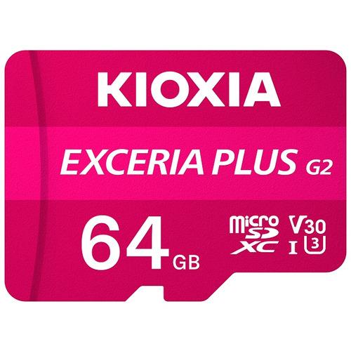 KIOXIA キオクシア microSDXCカード ［Class10 /64GB］ ピンク KMUH-B064G