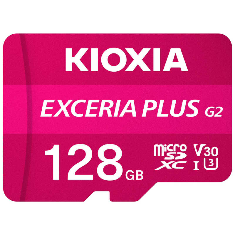 KIOXIA キオクシア microSDXCカード ［Class10 /128GB］ ピンク KMUH-B128G