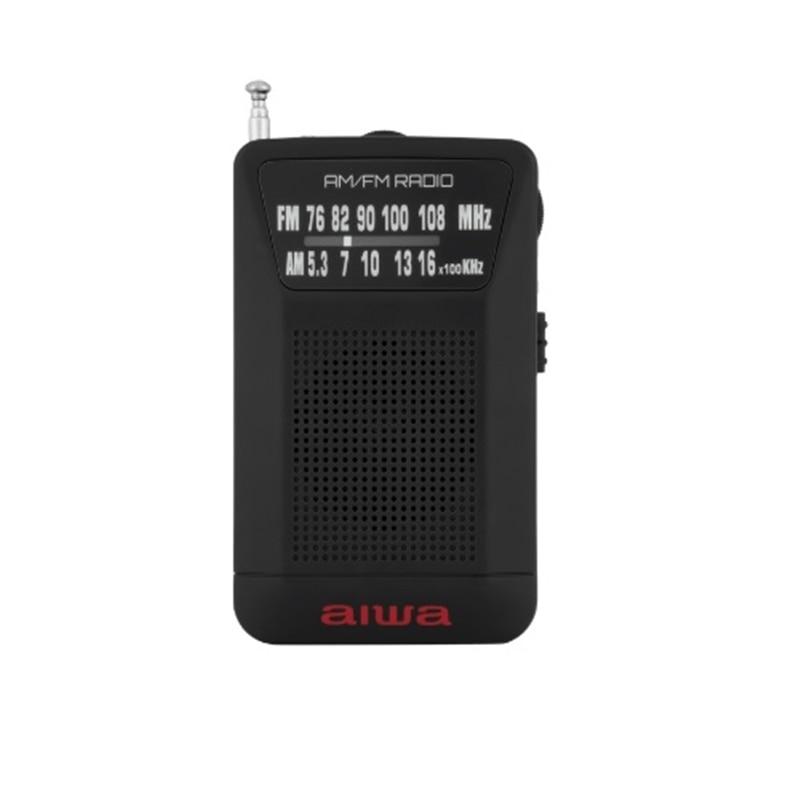 アイワ aiwa ポータブルポケットラジオ ブラック GAA4-PPR0001(BK)