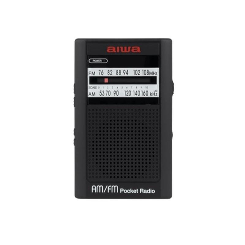 アイワ aiwa ポータブルポケットラジオ GAA4-PPR0003(BK)