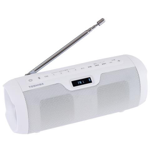 東芝　TOSHIBA Bluetooth?スピーカー機能付きのＦＭラジオ TY-SBR10W
