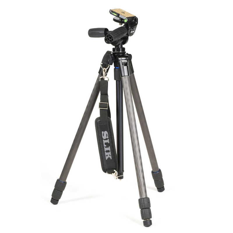 スリック SLIK 三脚 ｶｰﾎﾞﾝﾏｽﾀｰ733