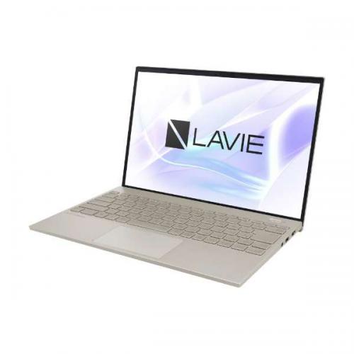 NEC エヌイーシー 14.0型 ノートパソコン LAVIE NEXTREME Carbon (Core i7-1355U/メモリ 16GB/SSD 512GB/Windows 11 Home/Office Home & Business 2021) ペールゴールド PC-XC750HAG