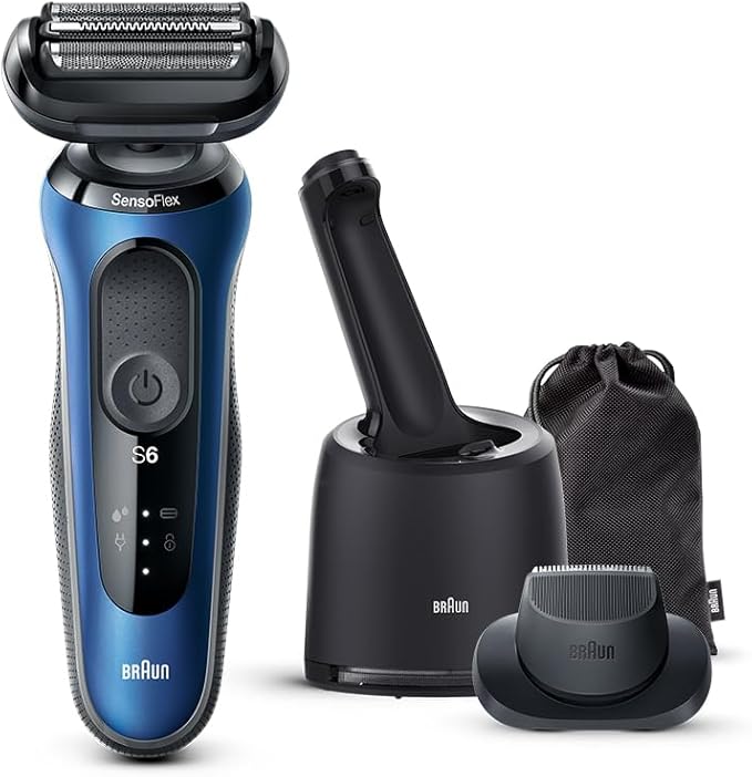 ブラウン BRAUN 充電式メンズシェーバー シリーズ6 ブルー 61-B7200cc-V