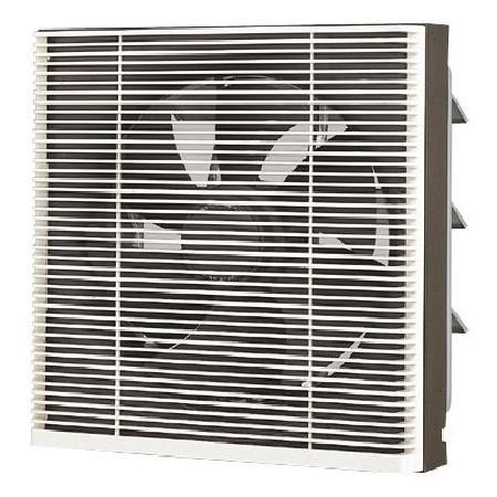 日本キヤリア(東芝) 一般換気扇:居間・事務所・店舗用 格子形 25cm 電気式 壁スイッチ シルキーホワイト VFM-25S1