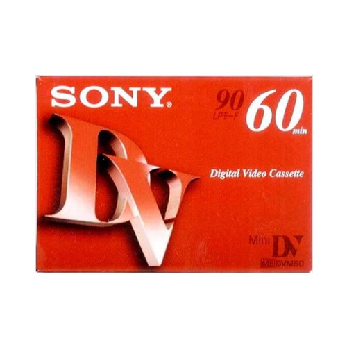 【SALE】SONY MiniDVテープ60分 1巻 DVM60R3 ソニー