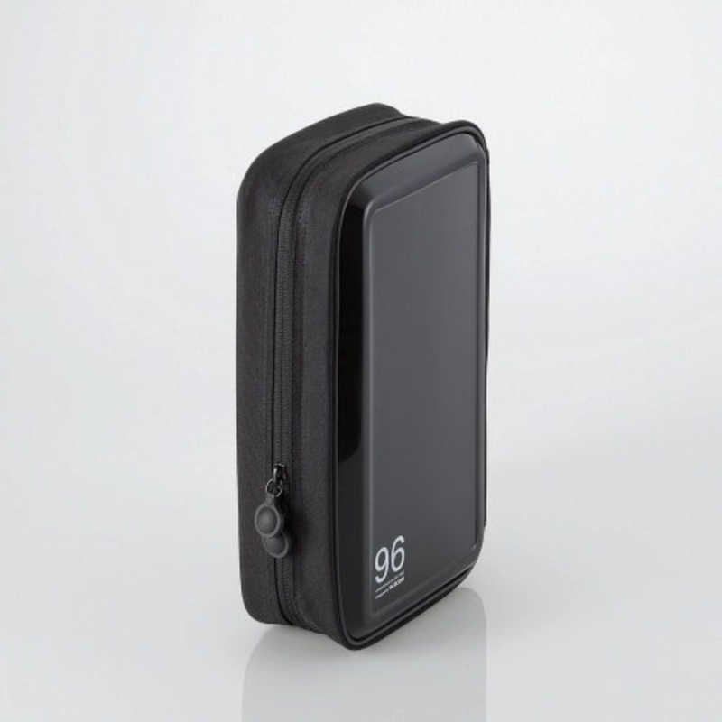 エレコム ELECOM CD/DVDファスナーケース(96枚収納) ブラック CCD-H96BK