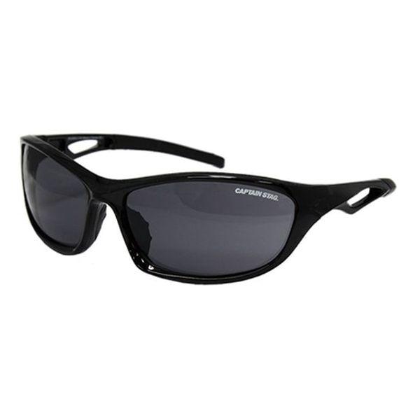 キャプテンスタッグ CAPTAINSTAG サングラス（スポーツ）スモーク ブラック　CS-S008-2