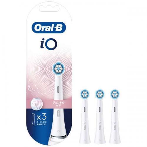 ブラウン BRAUN 替えブラシ iOシリーズ用 ジェントルケア 3本 IORBSW-3EL