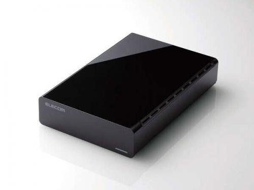 【在庫限り】エレコム ELECOM HDD 外付けハードディスク 2TB ブラック ELD-HTV020UBK