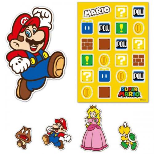 任天堂 Nintendo スーパーマリオ　デコレーションステッカー マリオ NSL0133