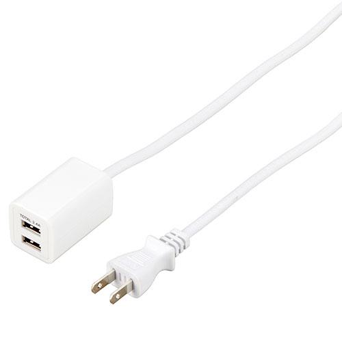 ヤザワ YAZAWA USBタップ ホワイト H72012UWH