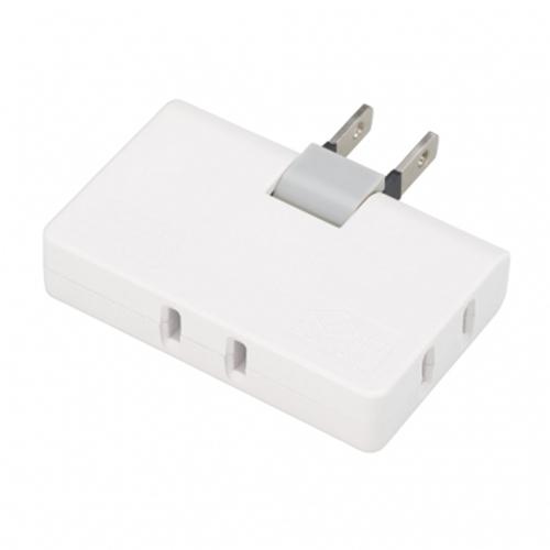 ヤザワ YAZAWA コーナータップ(3個口) ホワイト Y02ELPC300WH