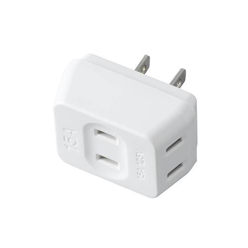 ヤザワ YAZAWA トリプルタップ(3個口) ホワイト Y02ELPT300WH