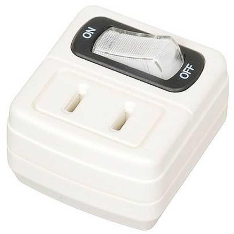 ヤザワ YAZAWA 省エネタップ(1個口) ホワイト Y02F110WH