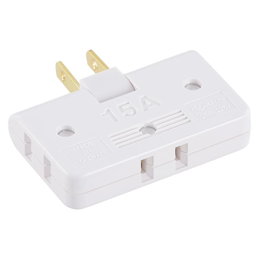 オーム電機 OHM コーナータップ 3個口 オーム電機 OHM HS-A39/W