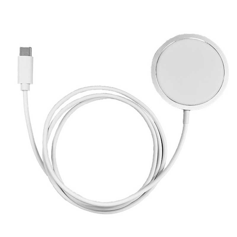 クオリティトラストジャパン MAGSAFE対応15W出力ワイヤレスケーブル ホワイト QXW-0400WH