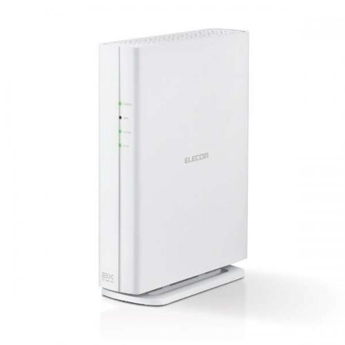 エレコム ELECOM WiFi中継器 WiFi6(11ax)対応 2402+574Mbps  ホワイト WTC-X3000GS-W