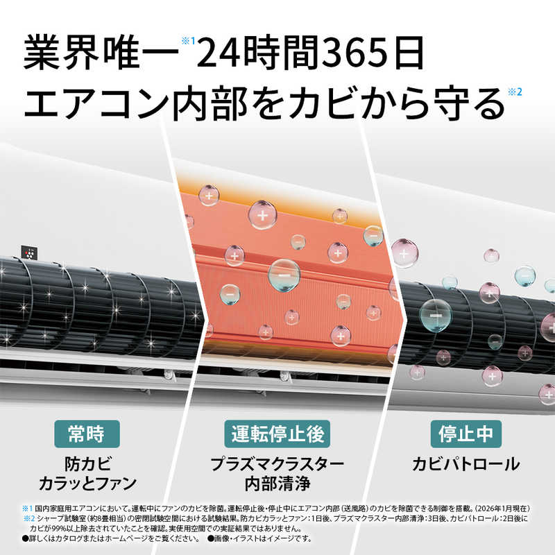 デンキチWeb / シャープ SHARP エアコン 18畳 プラズマクラスター25000