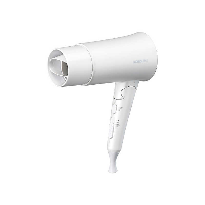 コイズミ KOIZUMI マイナスイオンヘアドライヤー ホワイト KHD-K330/W