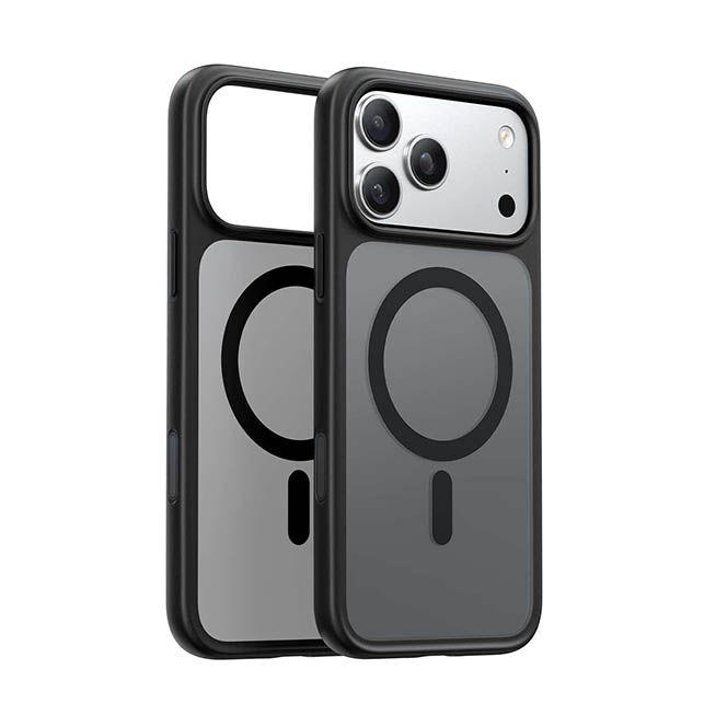 トラス TORRAS iPhone17 Pro用複合素材PC+TPUケース TORRAS GUARDIAN-MAG ブラック X00FX2894