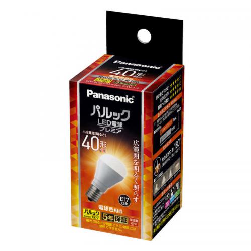 パナソニック Panasonic LED電球 プレミア  E17 電球色 LDA4LGE17K40ESW2F