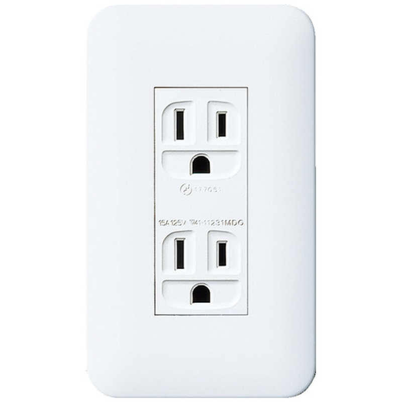 パナソニック　Panasonic コスモワイド21埋込接地ダブルコンセント WTP13123WKP WTP13123WKP