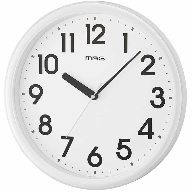 MAG スタンダードな電波掛け時計 リゲル ［電波自動受信機能有］ W-781 WH-Z