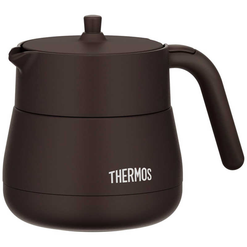 サーモス THERMOS 真空断熱ティーポット(0．45L) ブラウン TTE-450BW